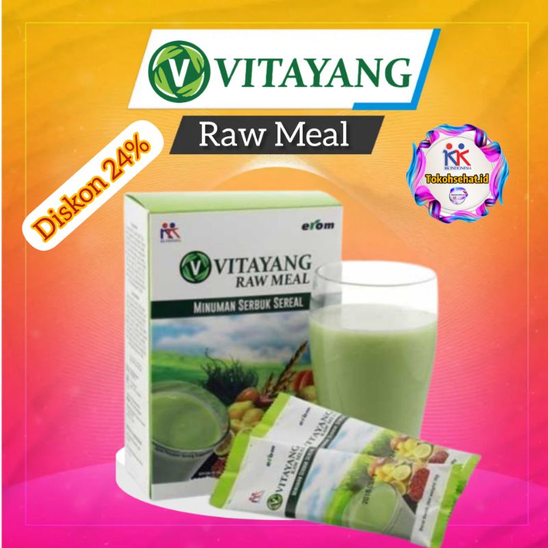 Vitayang Raw Meal Diet Detox Alami Detox Usus Kotor Penurunan Berat Badan Detox Slim Rawmeal Detoksifikasi Pencernaan Minuman Serbuk Korea Original KK Indonesia