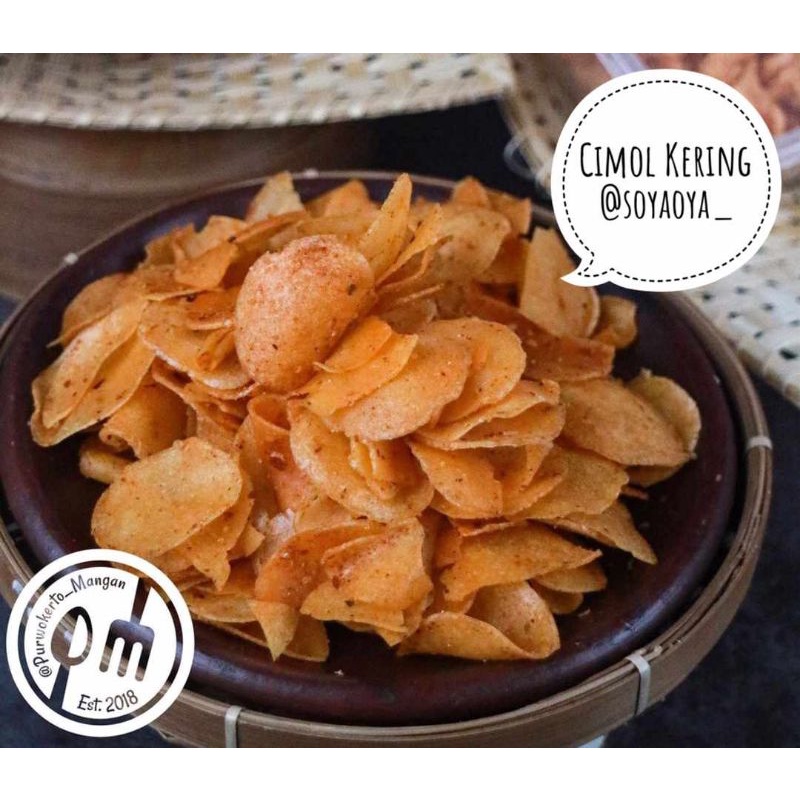 

Cimol Kering Pedas Asin/ Cimol kering original/ Molring pedas asin/ Molring original renyah mantap