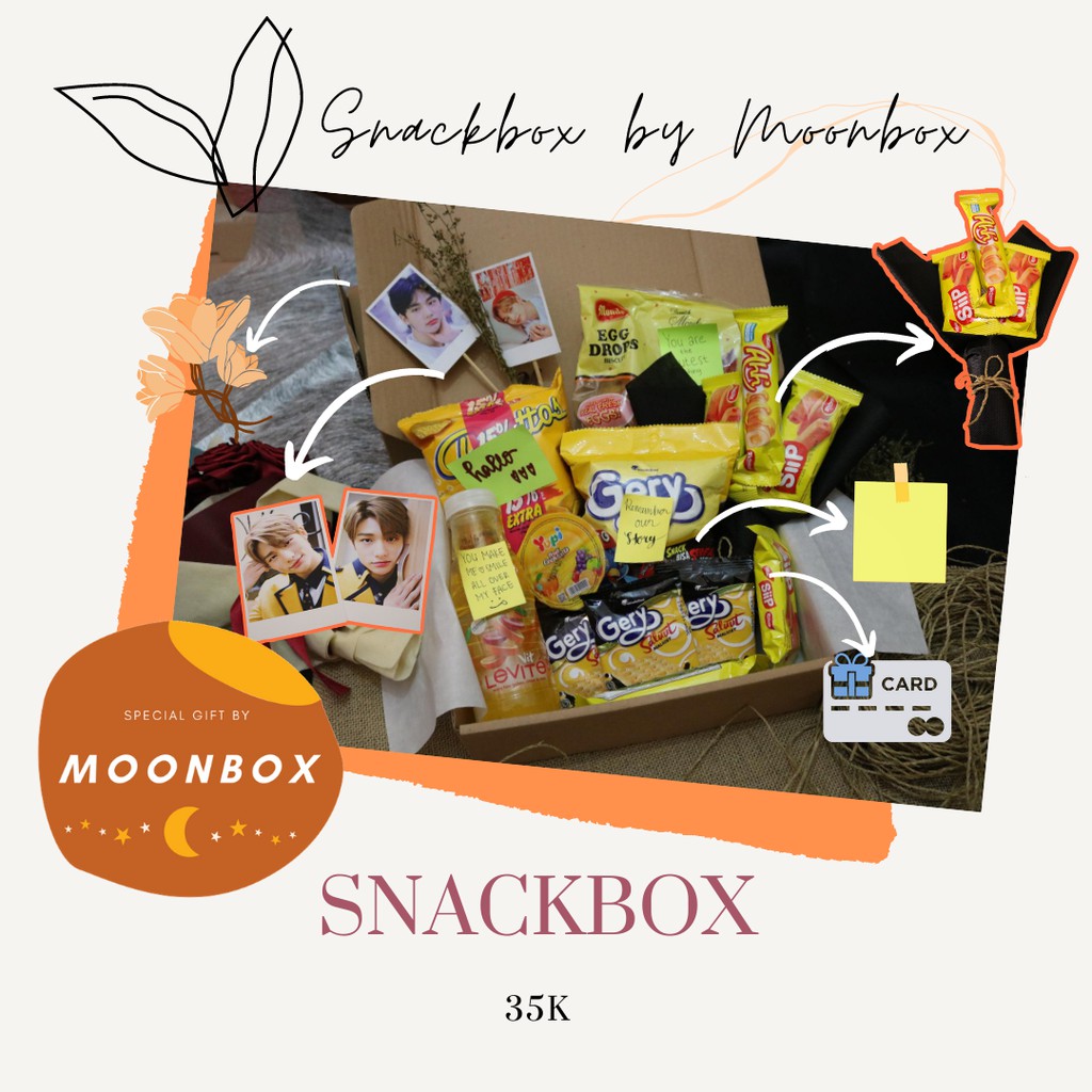 Snack Box Gift / SNACK BOX/ FREE REQUEST / FREE GIFT CARD