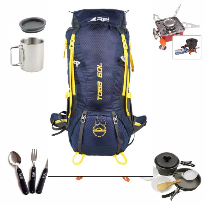 paket arei Toba 60 L