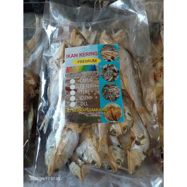 

ikan asin kering bilis premium