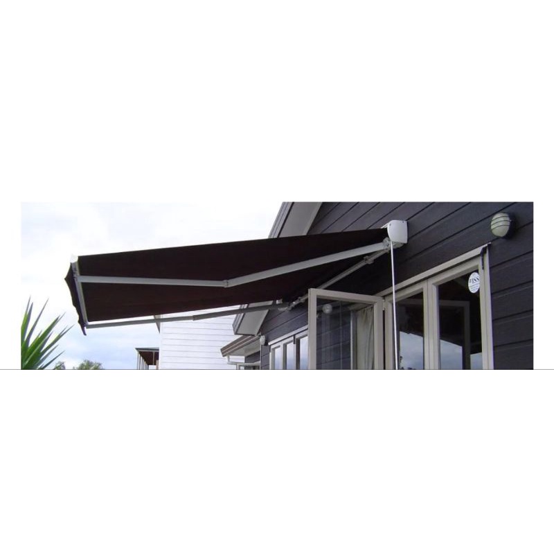 KRISBOW Awning Gulung/Atap Kanopi Tarik/Kanopi Lipat CafeRumah 5Mx3M