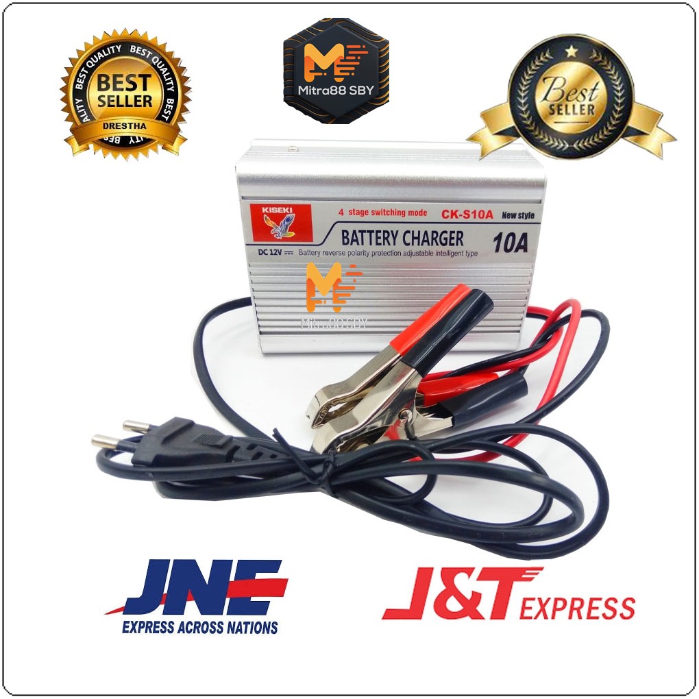 Mitra88sby Charger Aki Portable 5A 10A 20A 40A 12v Motor dan Mobil kiseki