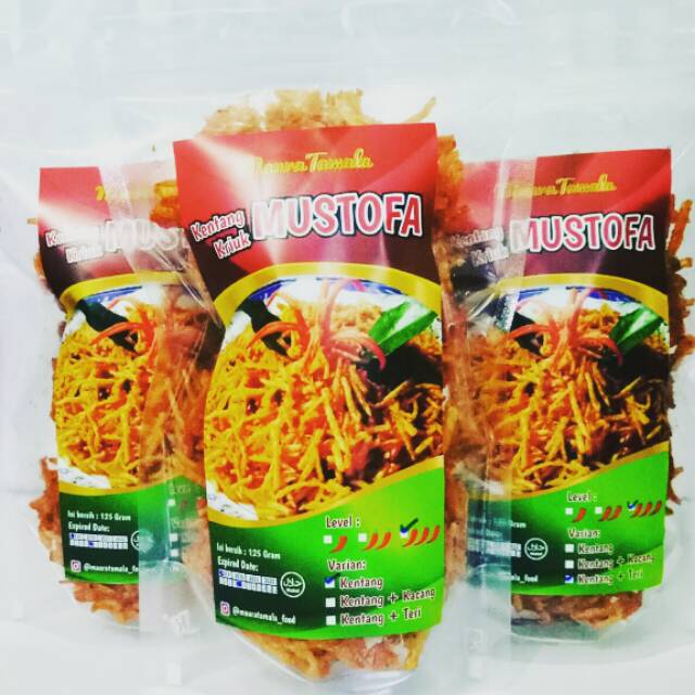 

Kentang Kriuk Mustofa @ 125 gram