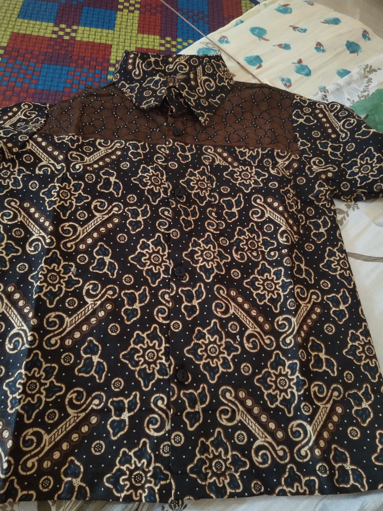 Kemeja Batik Anak Cowok//baju Batik Anak Cowok//batik Anak Laki Laki