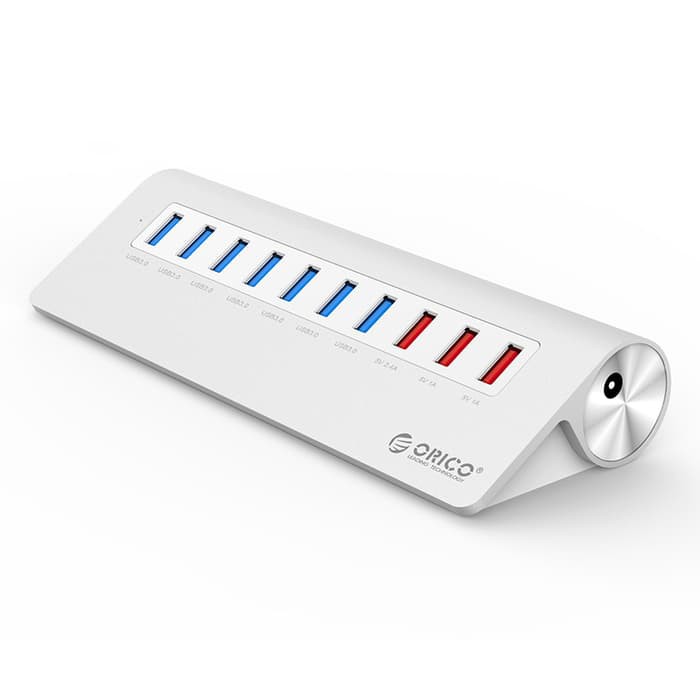 ORICO M3H73P Aluminum 7 Port USB3.0 Hub with 3 Charging Port