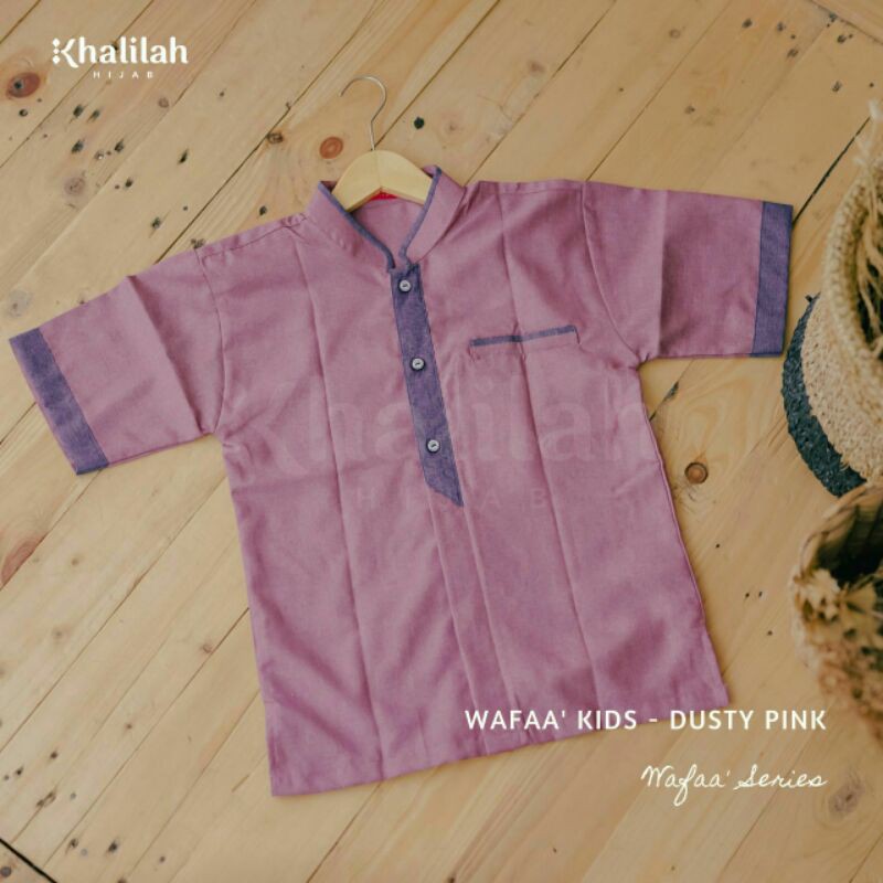 Koko Wafaa Kids Khalilah Hijab Katun Madina