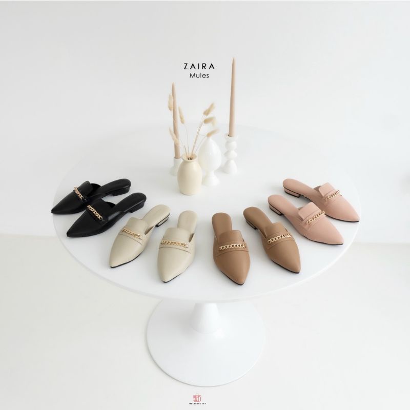 Damelia Zaira Mules Wanita By Melstore.jkt