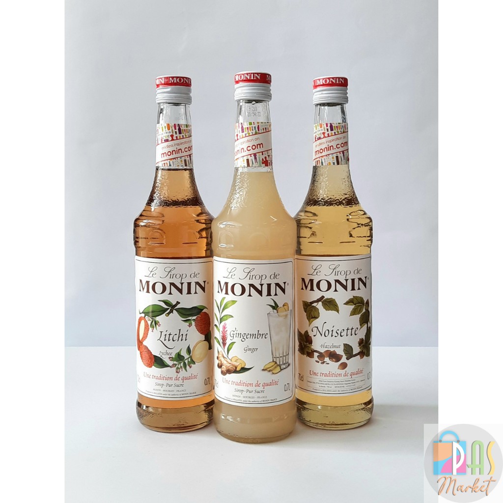 

MONIN syrup 70cl 700ml - 3variant (3)