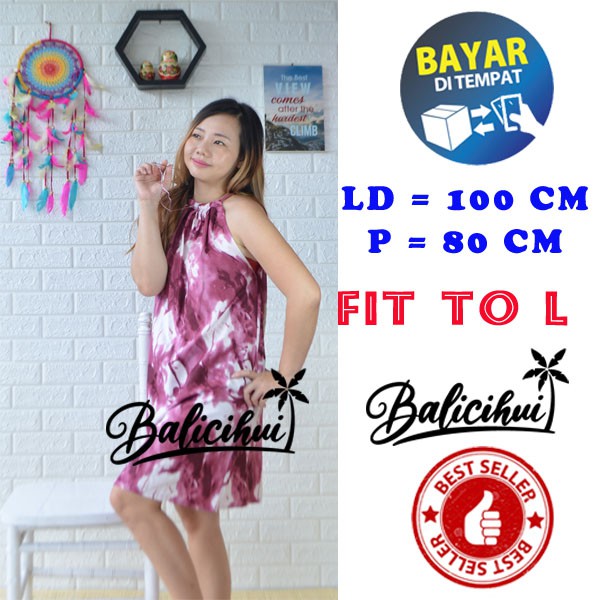 Balicihui Dress Fany Dress Wanita Dress Bali Dress Pendek Wanita Daster Wanita Daster Bali