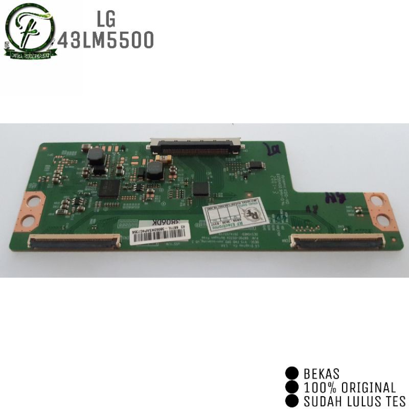 TCON T CON TICON BOARD TV LED LG 43LM5500PTA 43LM5500 PTA
