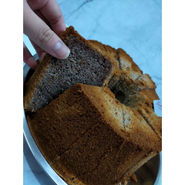 

CHIFFON CAKE KETAN HITAM