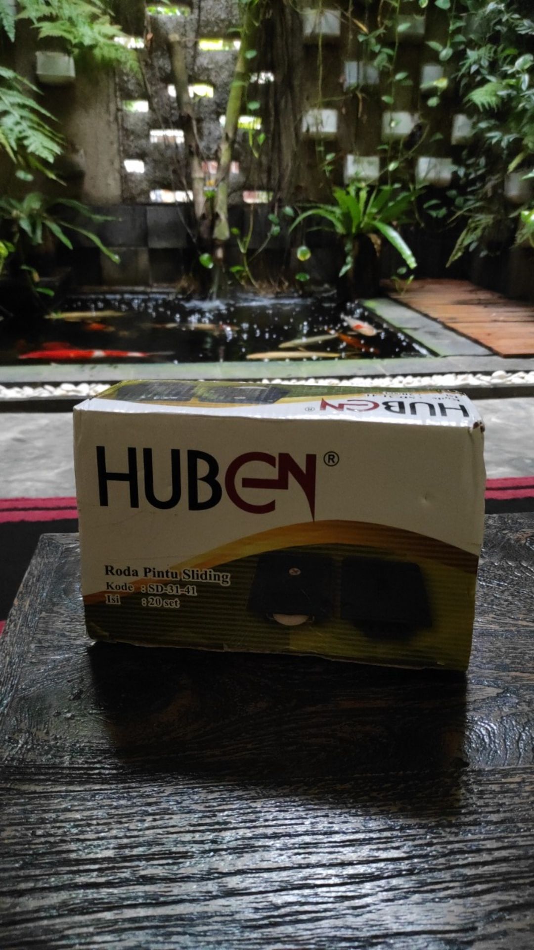 Roda Pintu Sliding Merk Huben Sd 31-41