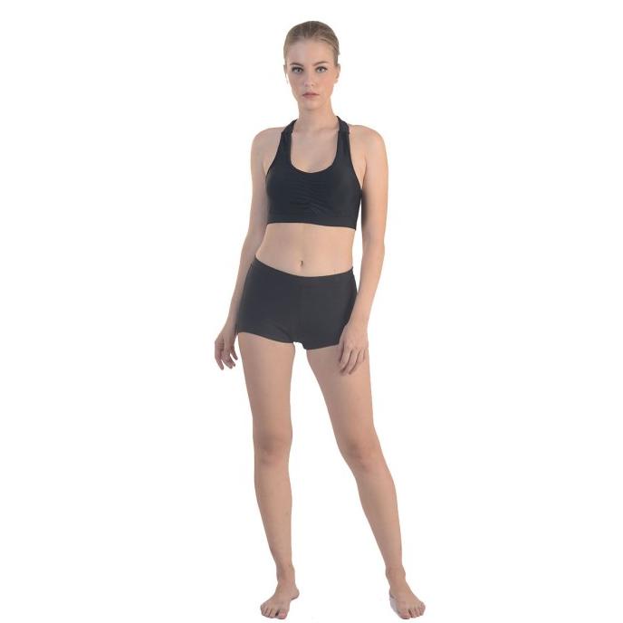 BIKINI SILVER BIKINI DEWASA HALTER NECK BOOTY PANTS - 11610BL BIKINI BEACHWEAR WANITA