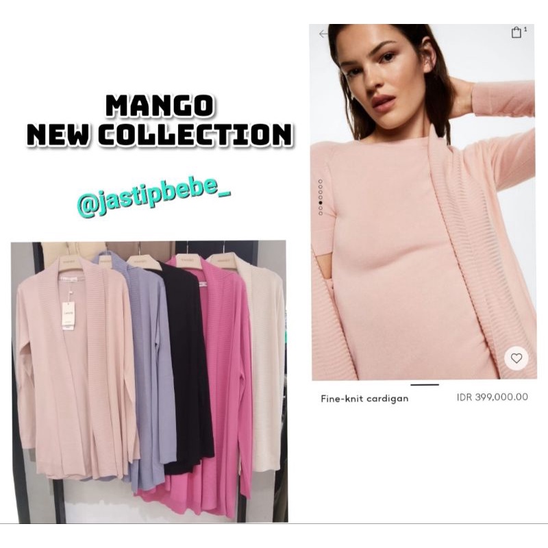 Cardigan Mango Knit