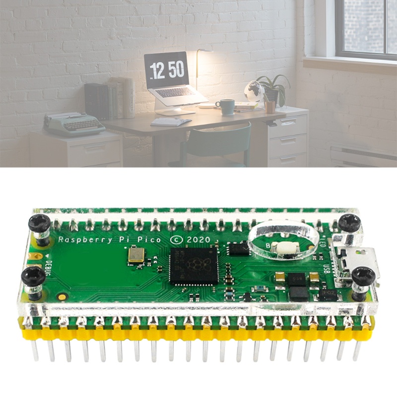 Btsg Pelindung Transparan Akrilik Portabel Untuk Shell Untuk Case Untuk Raspberry Pi Pico Board Microcontroller Board