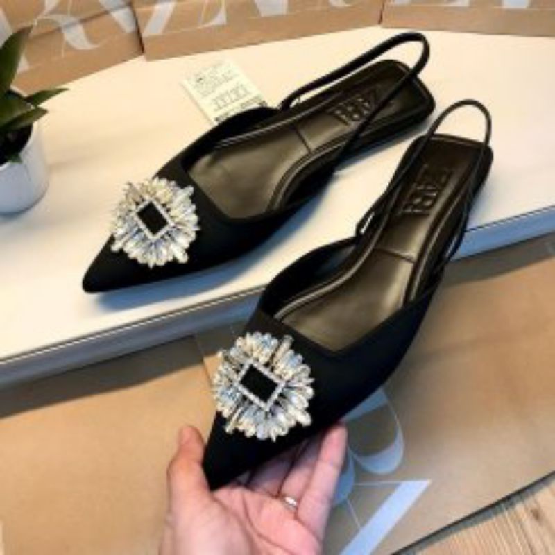 zara flat shoes