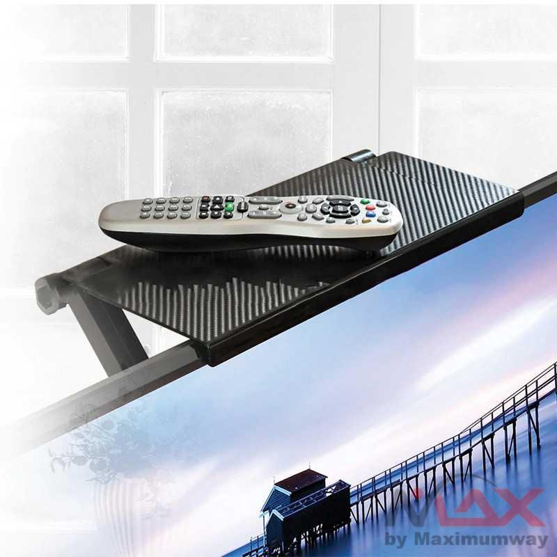 Rak TV atas tempat menaruh TV BOX Top Shelf Display Storage Desk Riser set top box rak