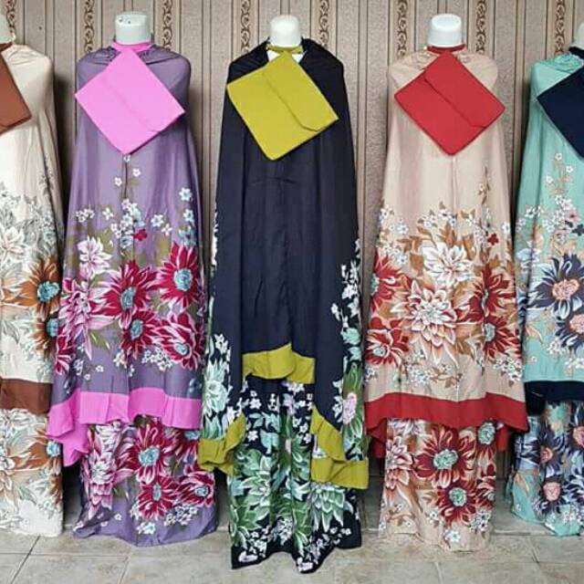 Mukena bahan rayon premium