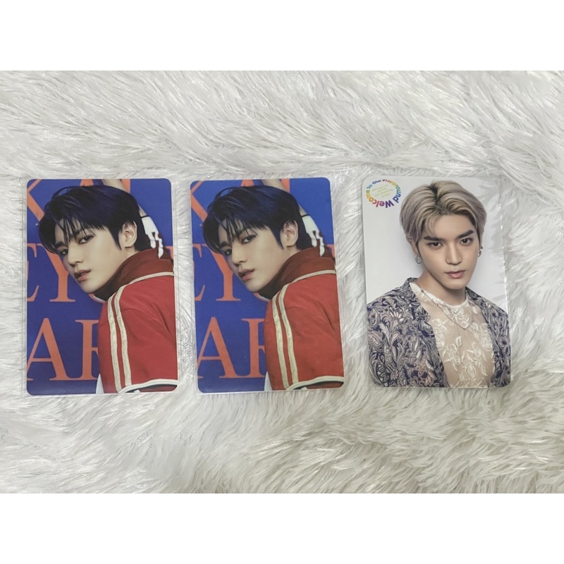 PC Taeyong NCT Sticker SuperM SET (2pcs), WTMP WTOP welcome to our playground