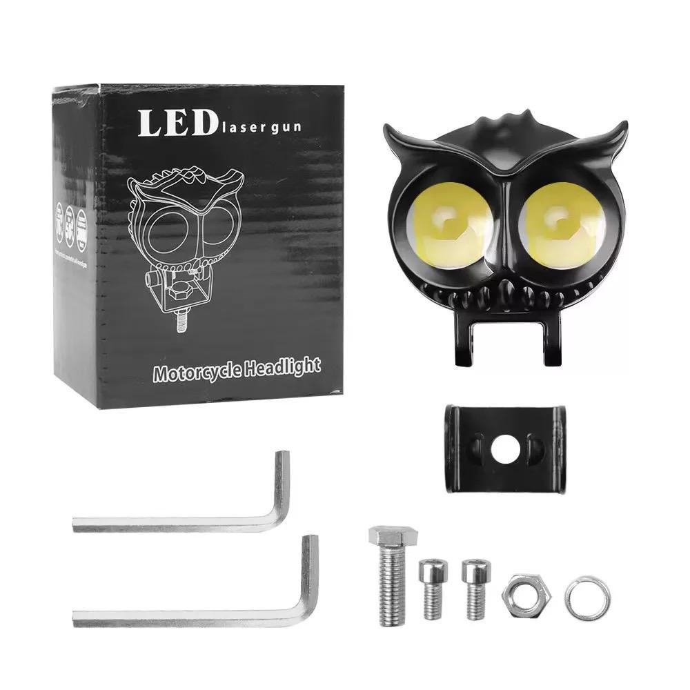 lampu tembak laser LED D2 owl model BURUNG HANTU CNC anti air super terang