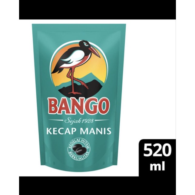 Jual Bango Kecap Manis Kemasan Pouch Refill 520 ML | Shopee Indonesia