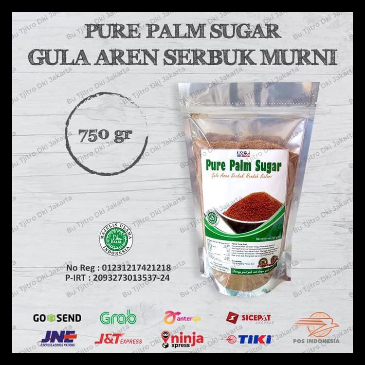

PURE PALM SUGAR - GULA AREN MURNI 100% KWALITAS SUPER PREMIUM - 750GR KODE 208