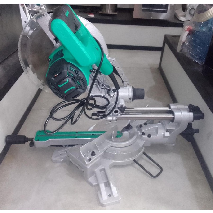 NRT PRO Miter Saw Sliding 10 Inch Potong Aluminium MS1055HD Mitter Saw NRT-PRO