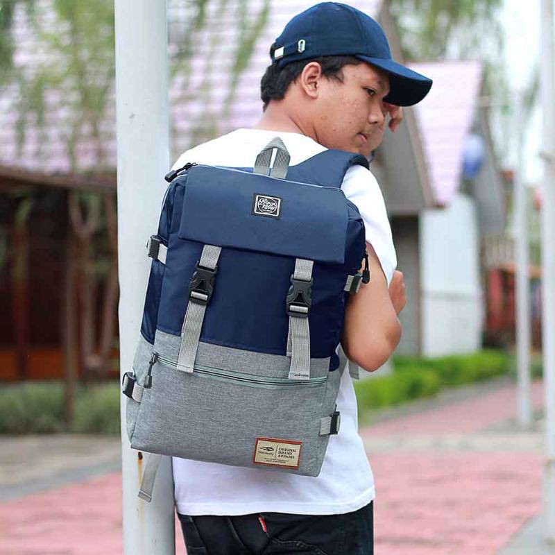 Original - Tas Punggung Pria Ransel Backpack Laptop Wanita Unisex Terbaru Garansi Original