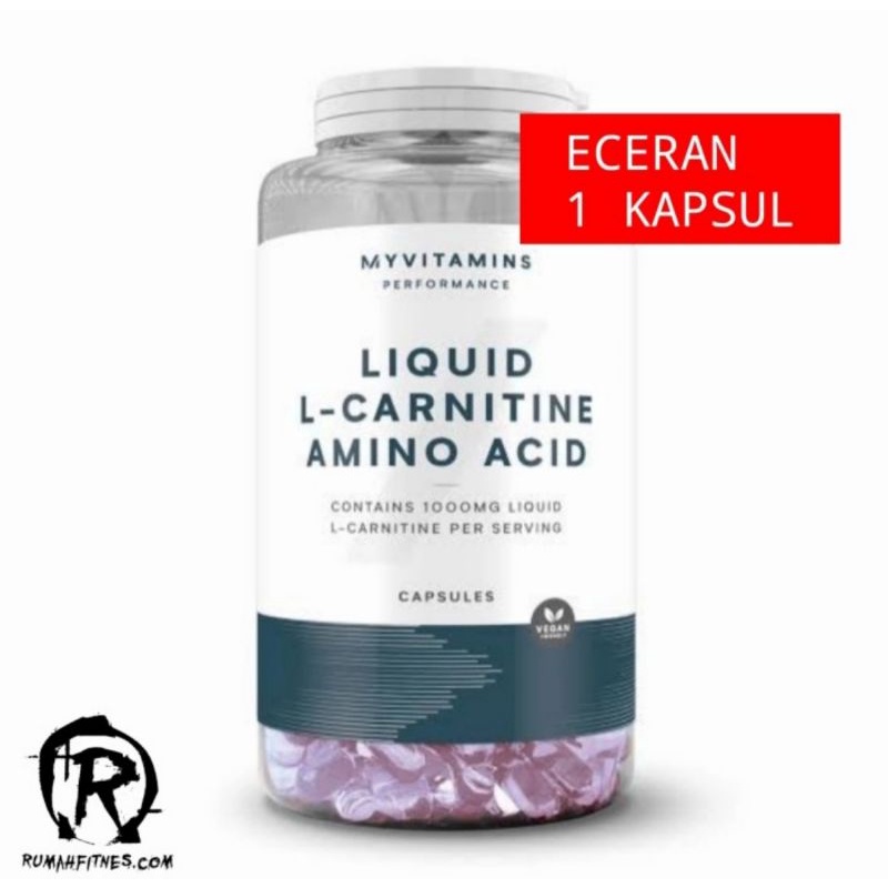 Pembakar lemak L Carnitine non stimulan eceran 1 Kapsul