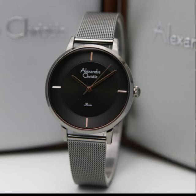 Jam wanita Alexandre christie AC2853 full abu