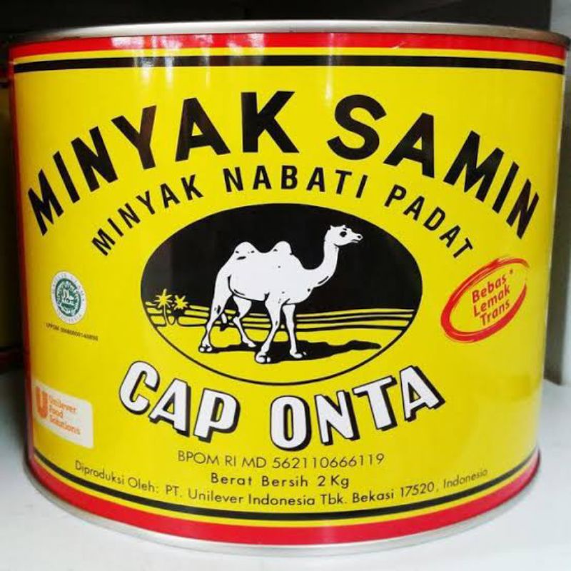 

MINYAK SAMIN CAP ONTA 2KG