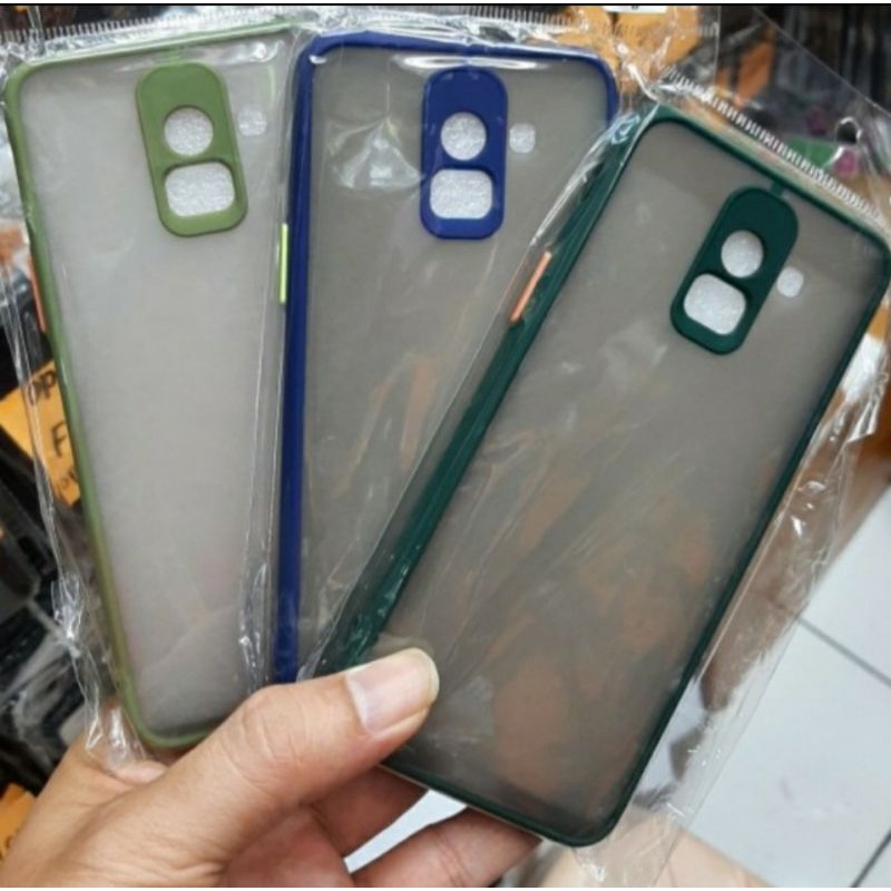 Samsung J8 2018 case fuze dove doff matte colour warna