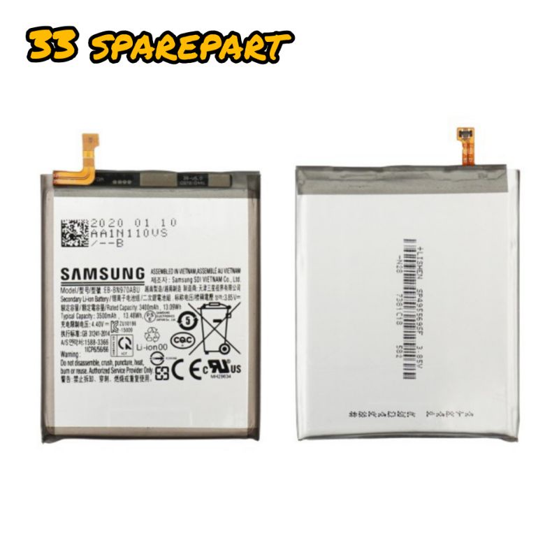 Baterai / batre Samsung galaxy note 10 / n970f original