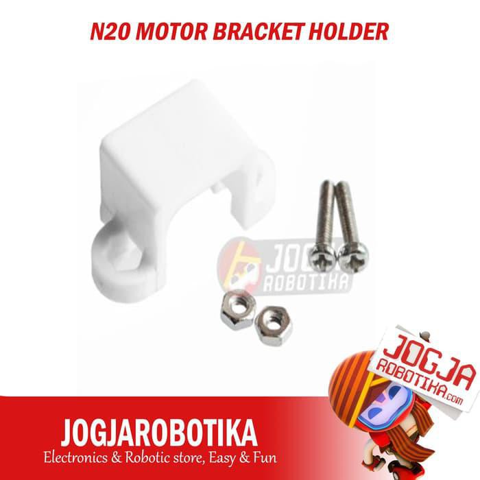 Bracket motor DC Gearbox N20 Holder + Mur Baut