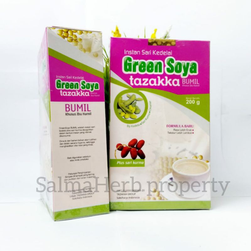 

GREEN SOYA Ibu Hamil - sari kedelai instan 200 gram