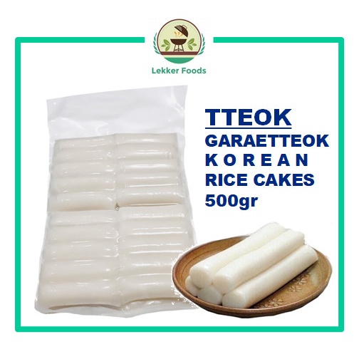 

⭐ COD ⭐ Garaetteok Tteok Teok Rice Cake Korea Kue Beras Halal Net 0.5kg