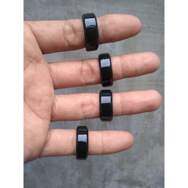 Ring black Jade aceh