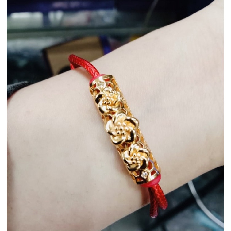 gelang wanita//gelamg tali serut//perhiasan//gelang