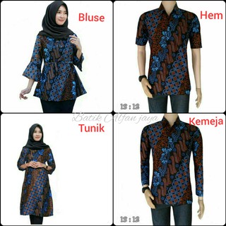  Batik Couple NotoArto  Batik  IPNU IPPNU Kemeja Pria Sogan 