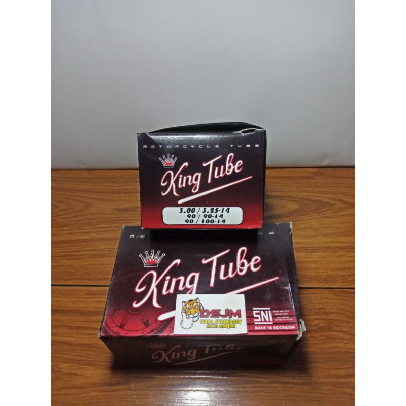 BAN DALAM MOTOR 300/325-14  KING TUBE BAN BELAKANG MOTOR MATIC BEAT VARIO MERK KING TUBE