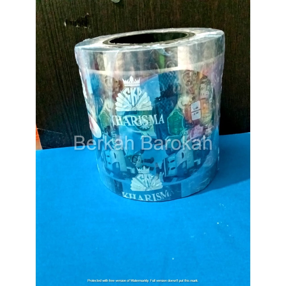 Plastik Seal Pop Ice/Seal Motif Kartun Kharisma 1000 cup