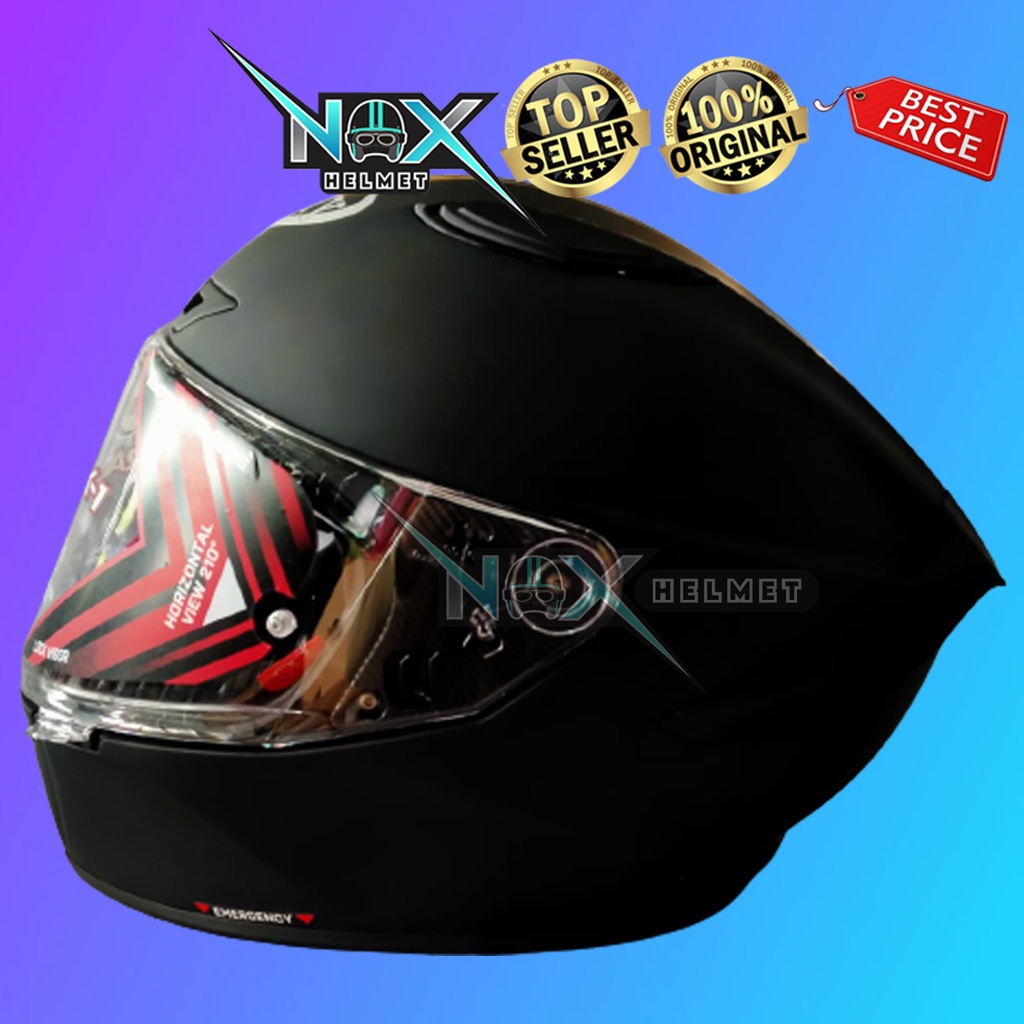 Helm SUOMY TRACK 1 Plain Solid Polos Fullface