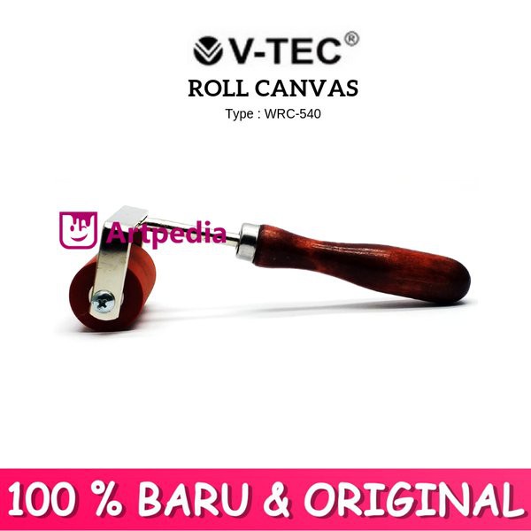 

Eksklusif Rubber Roller 4CM WRC-540 - Wood Handle - Roll Canvas Besi Terbatas