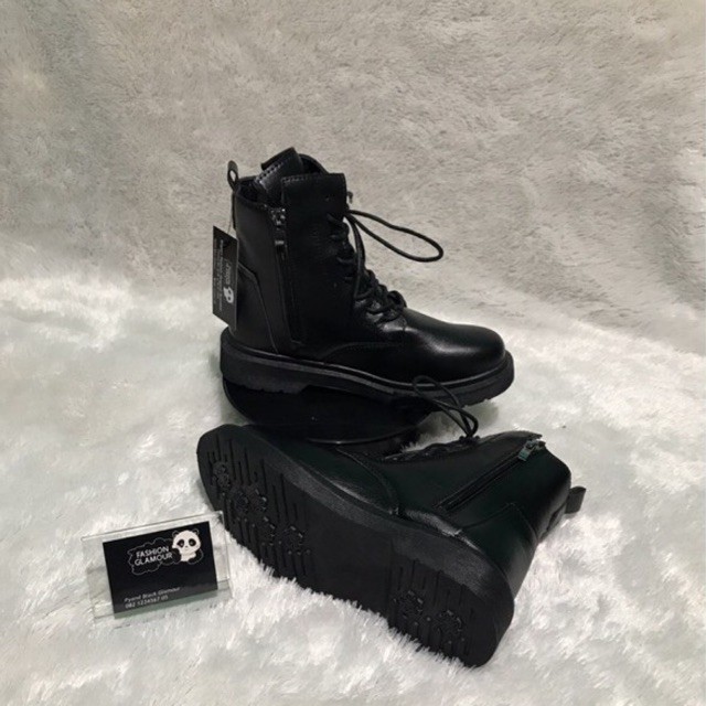 BT22 SEPATU BOOTS MARTIN IMPORT WANITA KOREA BRITISH INGGRIS ORIGINAL VELVET