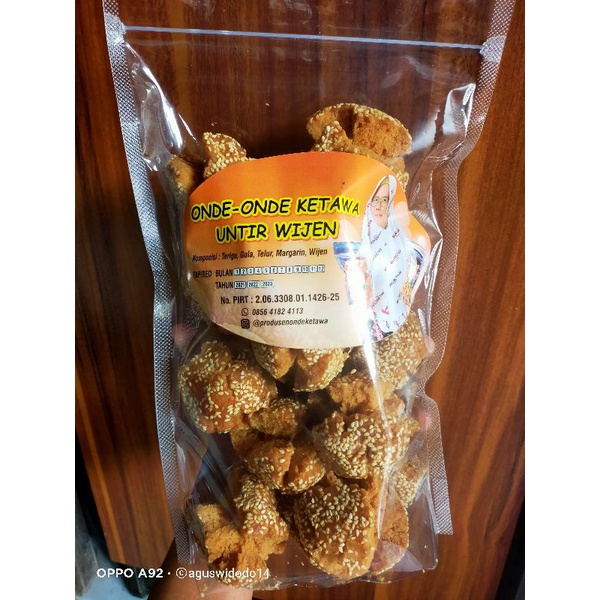 

ONDE ONDE KETAWA JUMBO ISI 15PCS