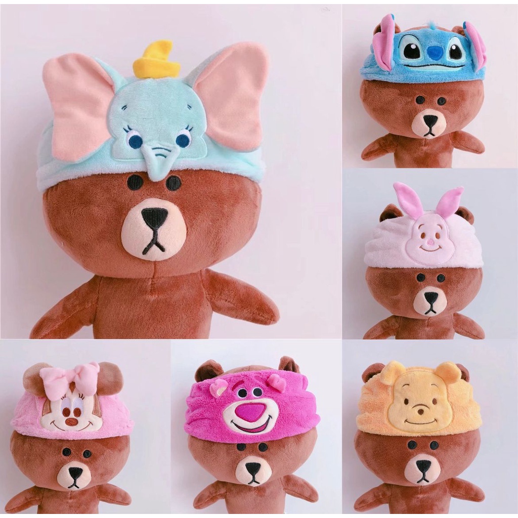 HEADBAND BANDANA STITCH LOTSO DUMBO MINNNIE MOUSE PIGLET WINNIE THE POOH BANDO IMPOR