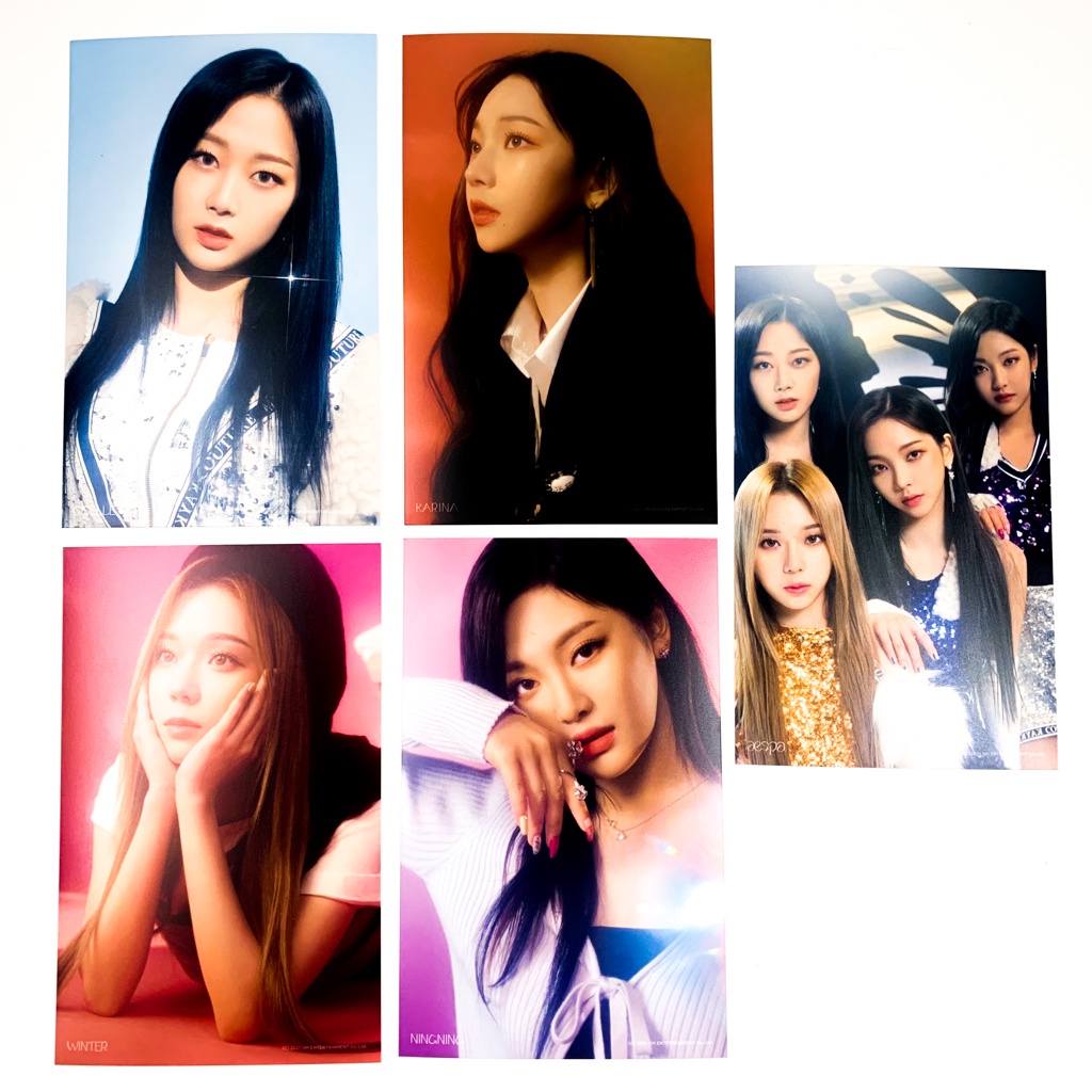 [sharing] aespa - Forever MD 4x6 Photo Set