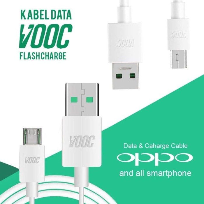 Kabel Charger Dan Data Oppo Super Vooc 4A FastCharging