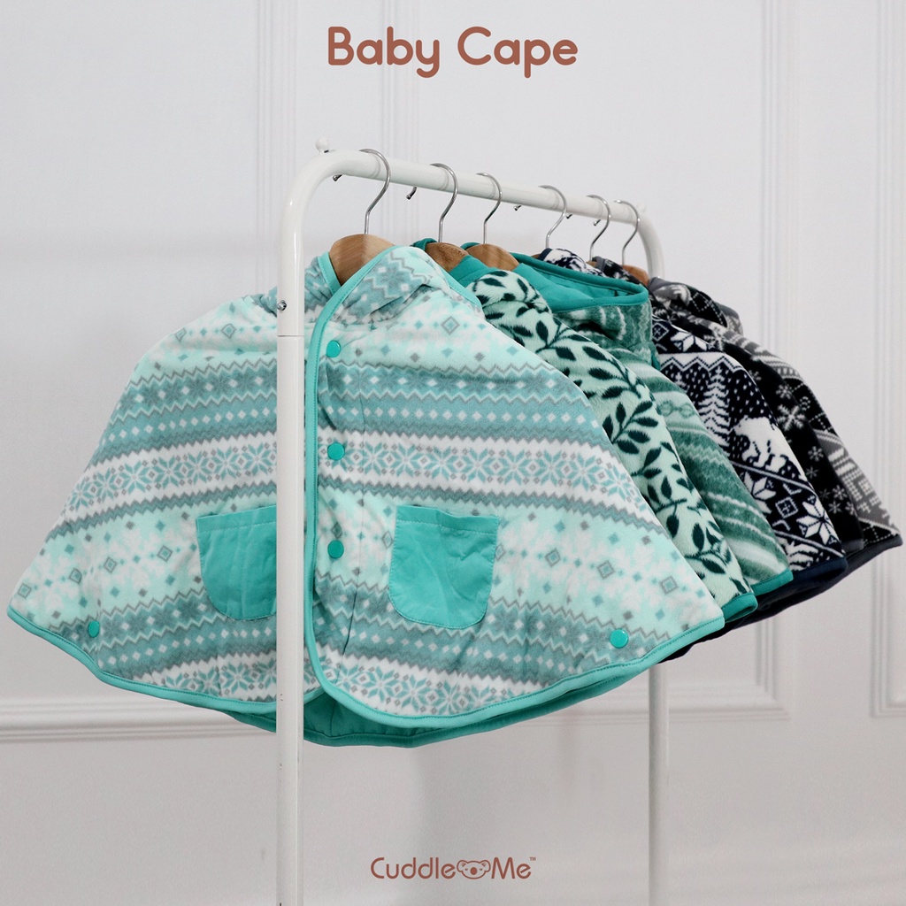 Cuddleme Baby Cape | Selimut Jaket Bayi | Cuddle Me Babycape | Blanket On the Go Carrier Gendongan